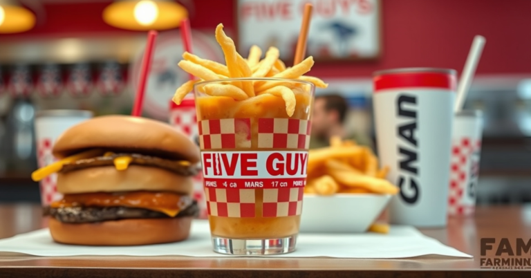 Five Guys Drink Menu With Prices For 2026