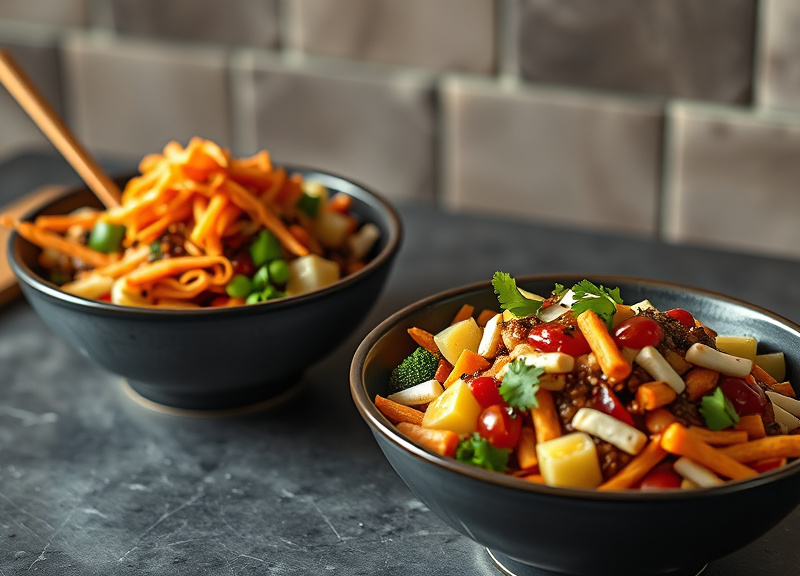 Vegetarian and Vegan Bowls